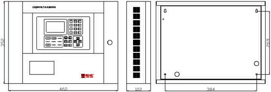 LDK800<a href=http://www.aund.net/dianqihuozai/ target=_blank class=infotextkey>電氣火災監控</a>設備